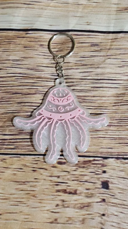 Custom Keychain - Personalized 3D printed keychain